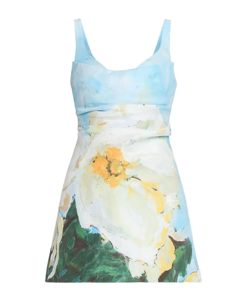 Acler Newcatton Floral Minidress