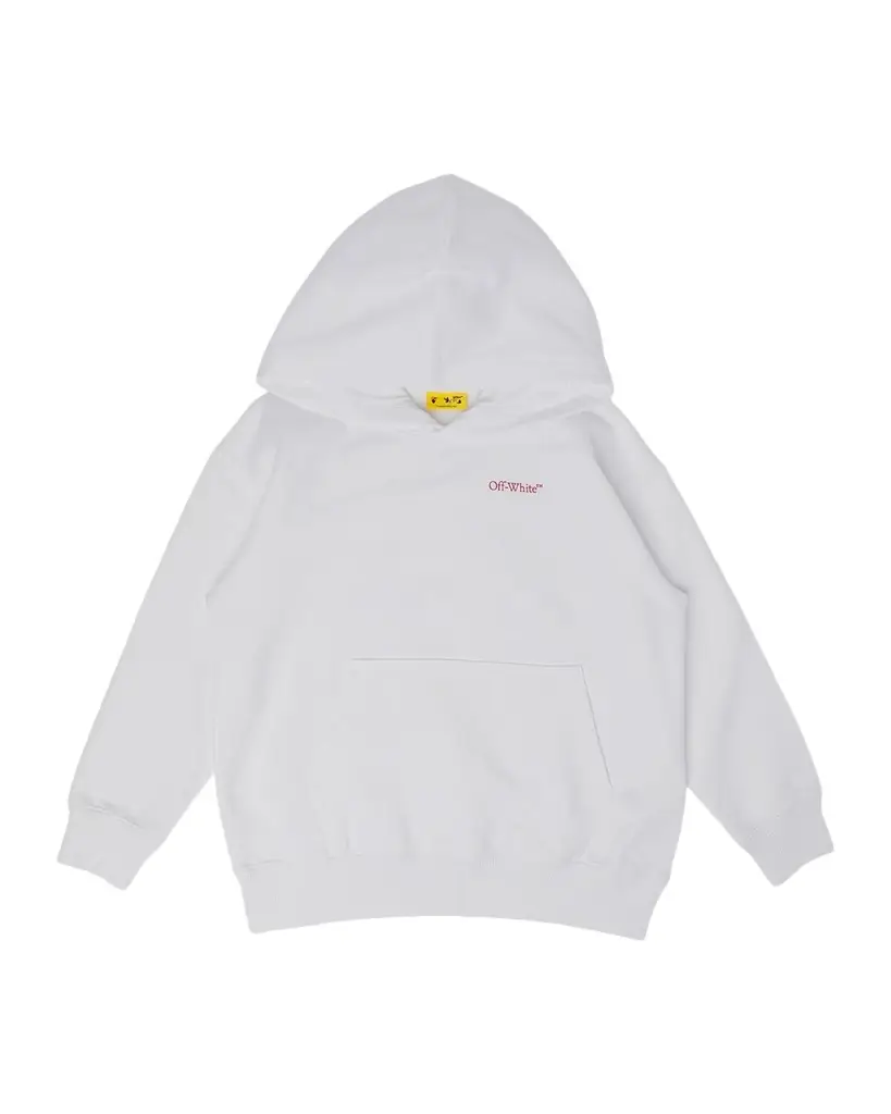 Off-White Girl 's Arrow Splat Logo Hoodie, Size 4-