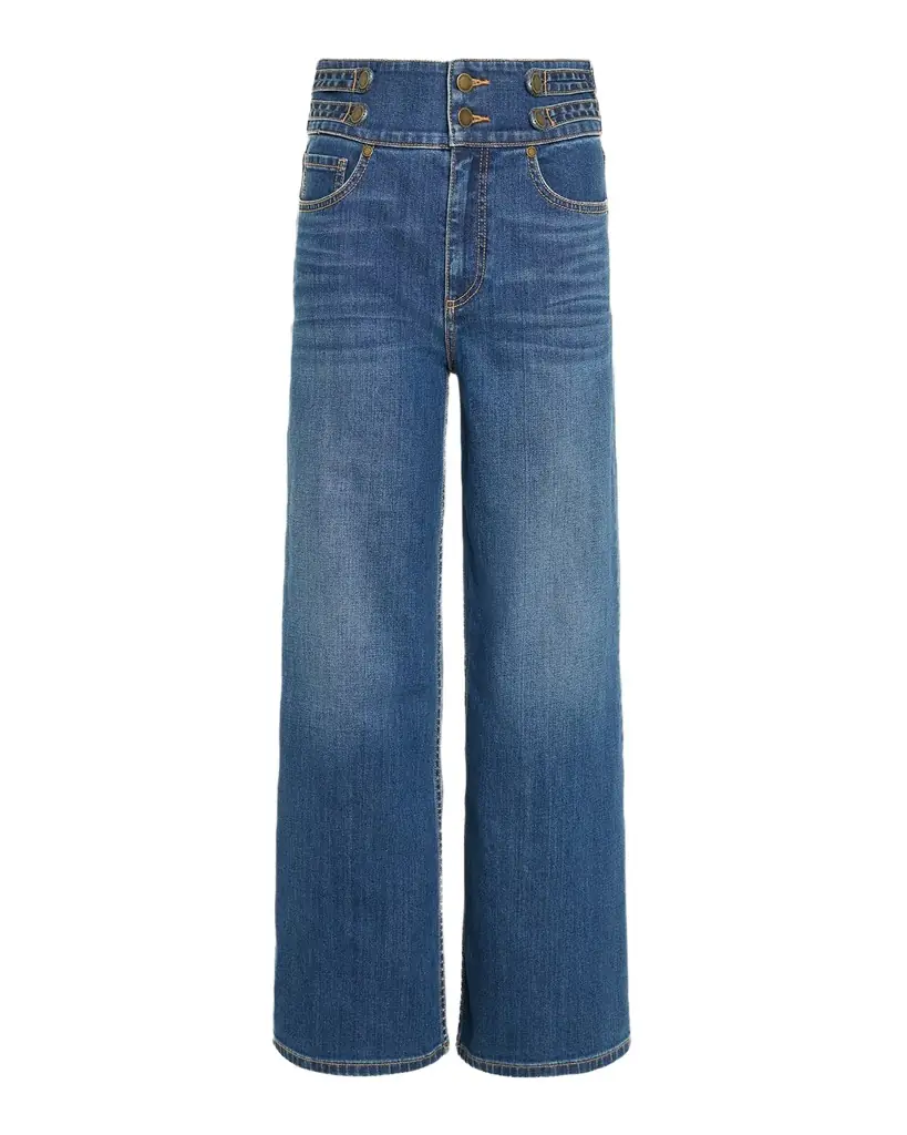 Ramy Brook Liv Cropped Wide-Leg Jeans