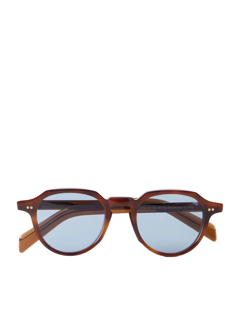 Cutler and Gross GR06 Round-Frame Tortoiseshell Acetate Sunglasses - Men
