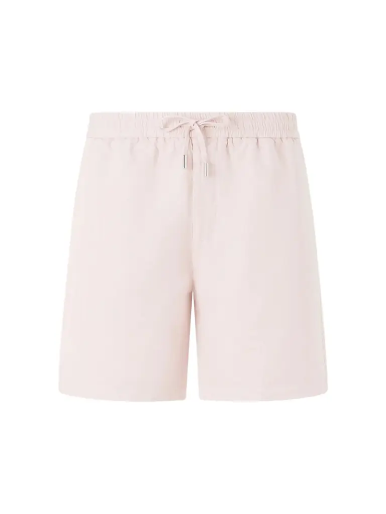 MR P. Straight-Leg Cotton and Linen-Blend Twill Drawstring Shorts - Men