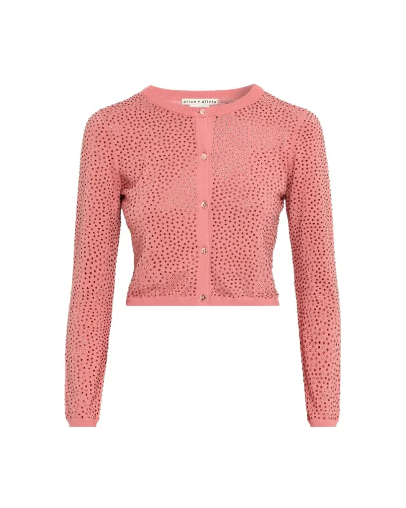 ALICE + OLIVIA Carson Embellished Cardigan