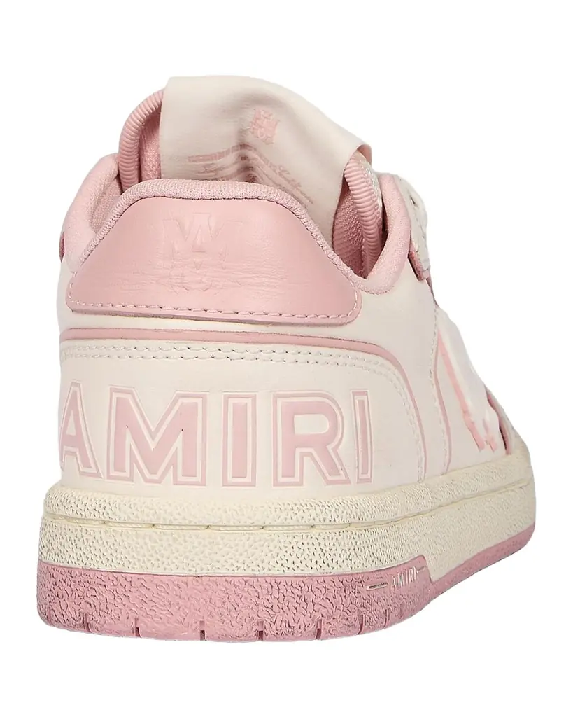Amiri Newport Leather Low-Top Sneakers