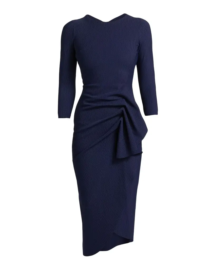 Chiara Boni La Petite Robe Wang Ruffle Cocktail Dress