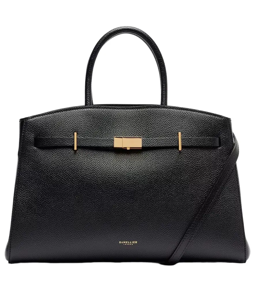DeMellier Hudson Midi leather tote bag