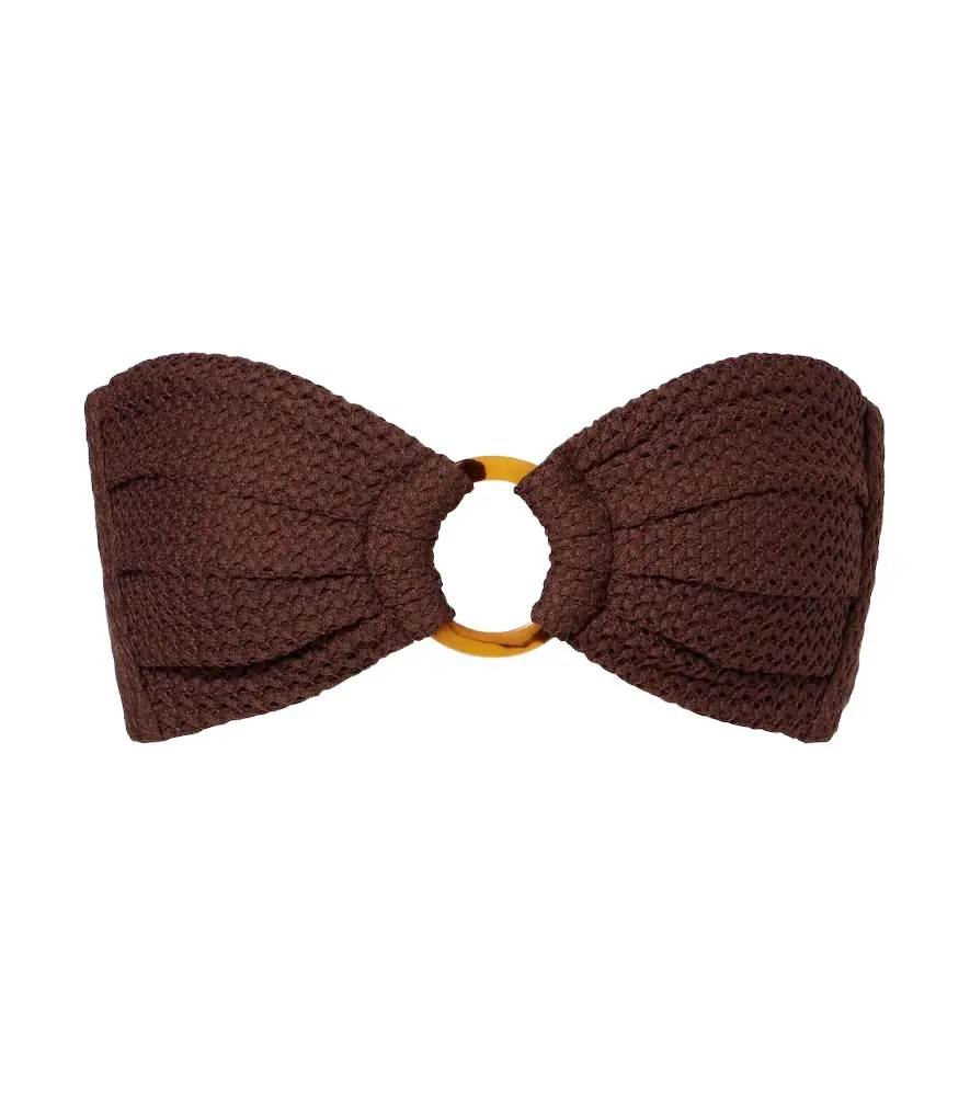 Montce Tori crochet bikini top