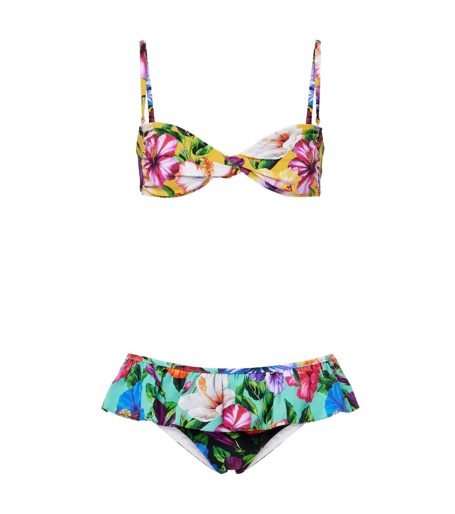 Dolce & Gabbana Floral bikini