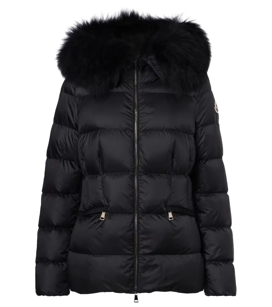 Moncler Boed shearling-trimmed down jacket