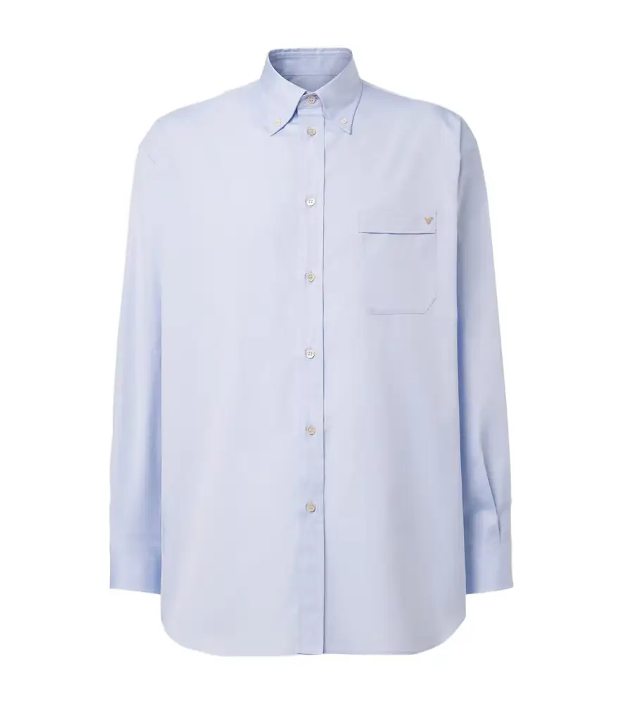 Valentino VGold cotton Oxford shirt