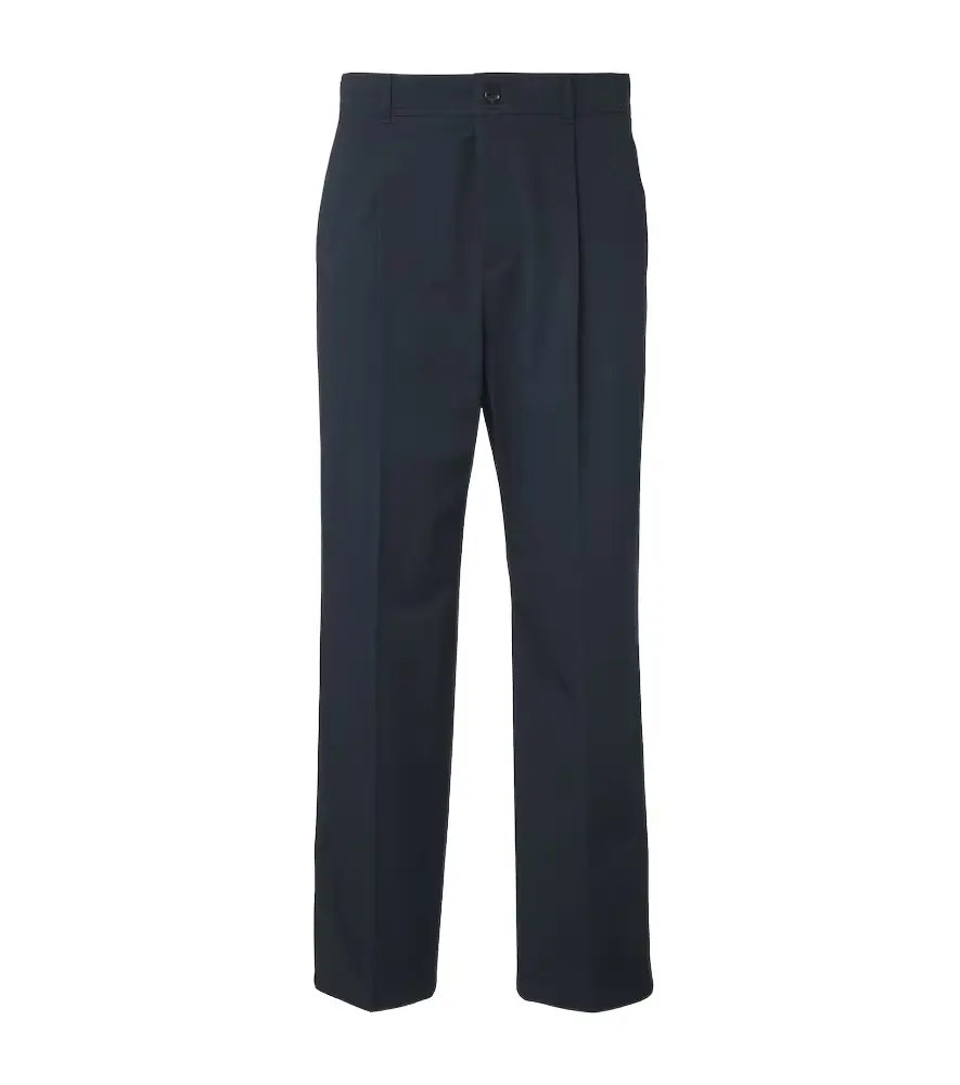 Valentino Cotton straight pants