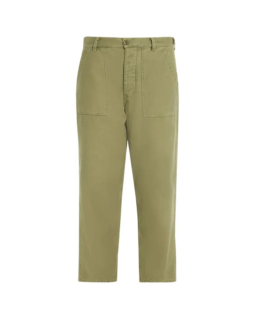 Nili Lotan Earl Cotton Straight-Leg Ankle Pants