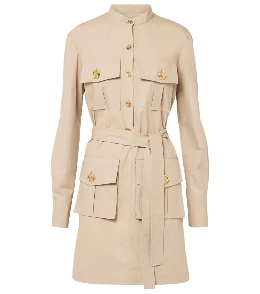Givenchy 4G cotton poplin minidress