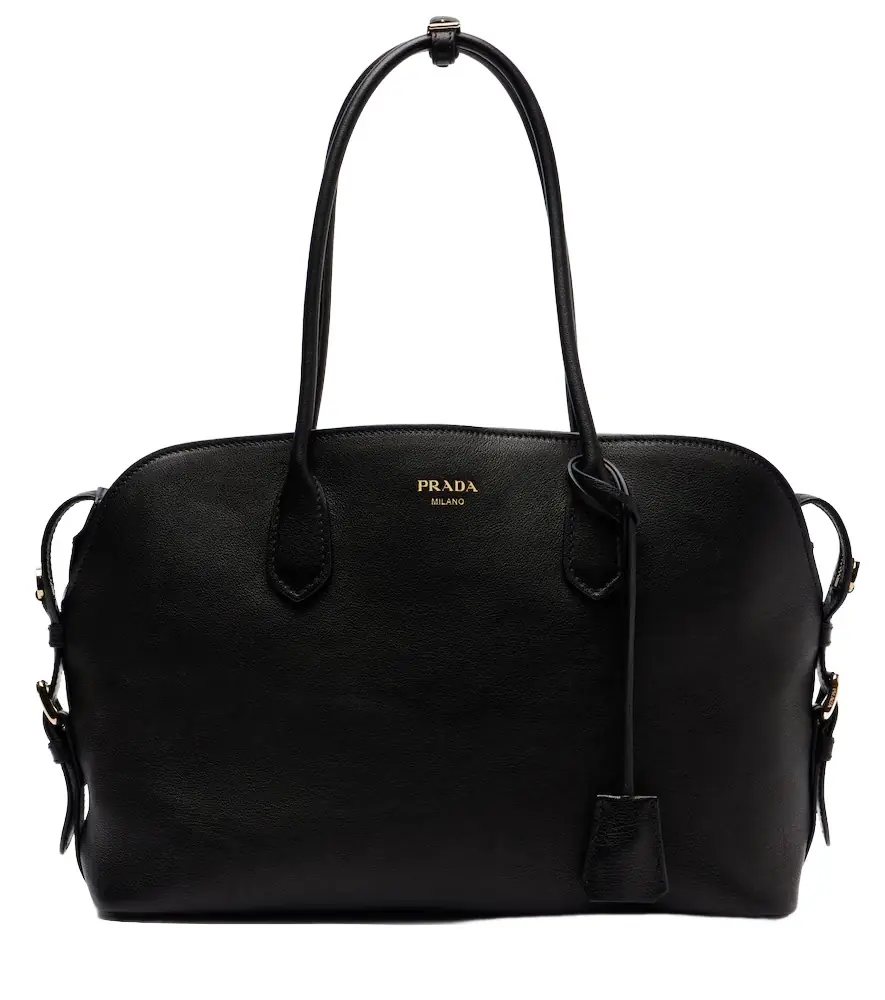 Prada Large leather tote bag