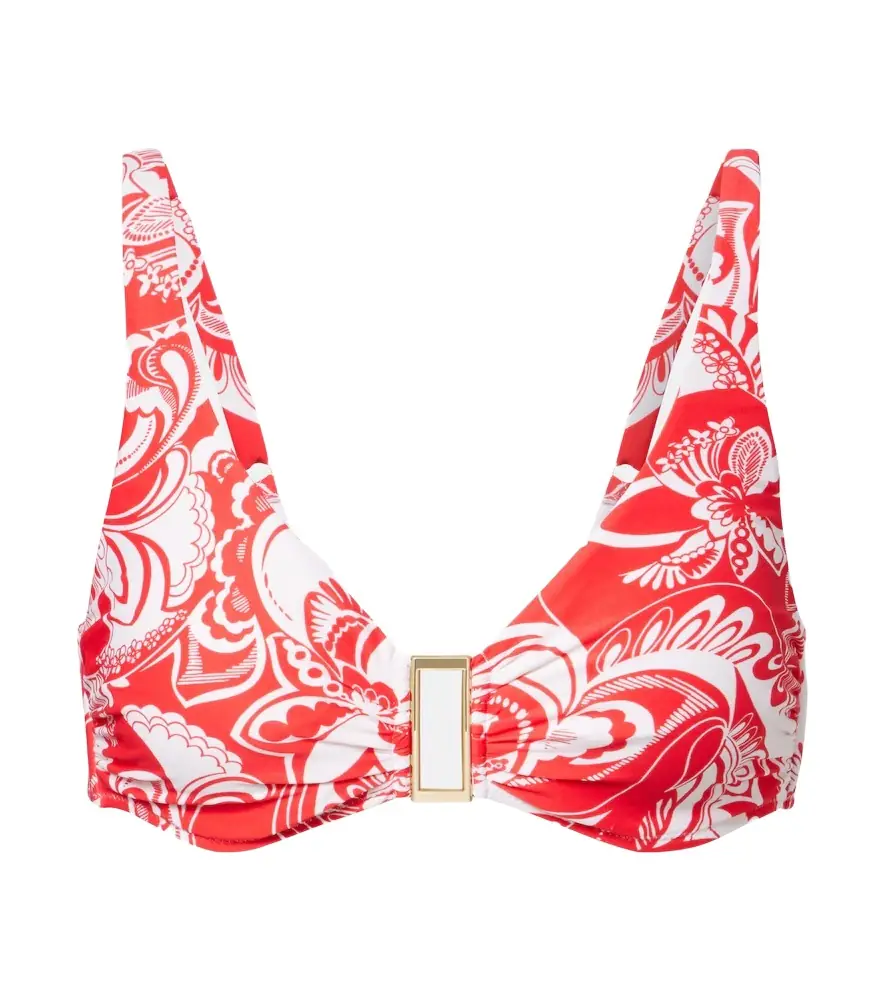 Melissa Odabash Bel Air floral bikini top