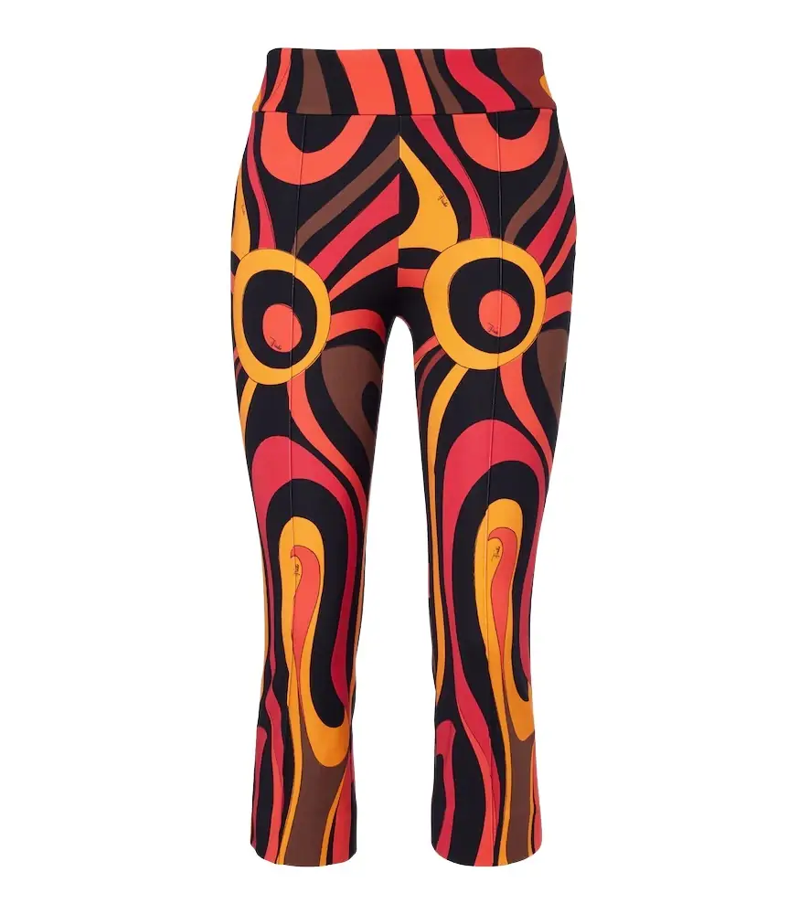Pucci Marmo jersey capri pants