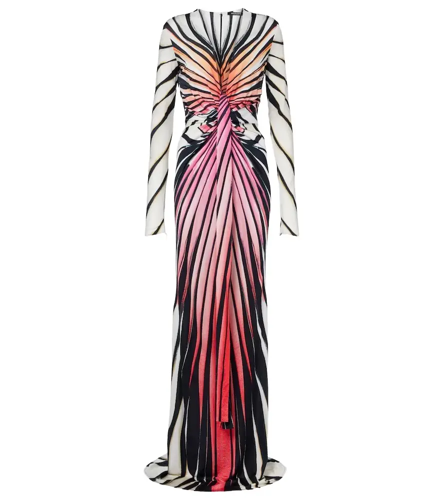 Roberto Cavalli Printed gown
