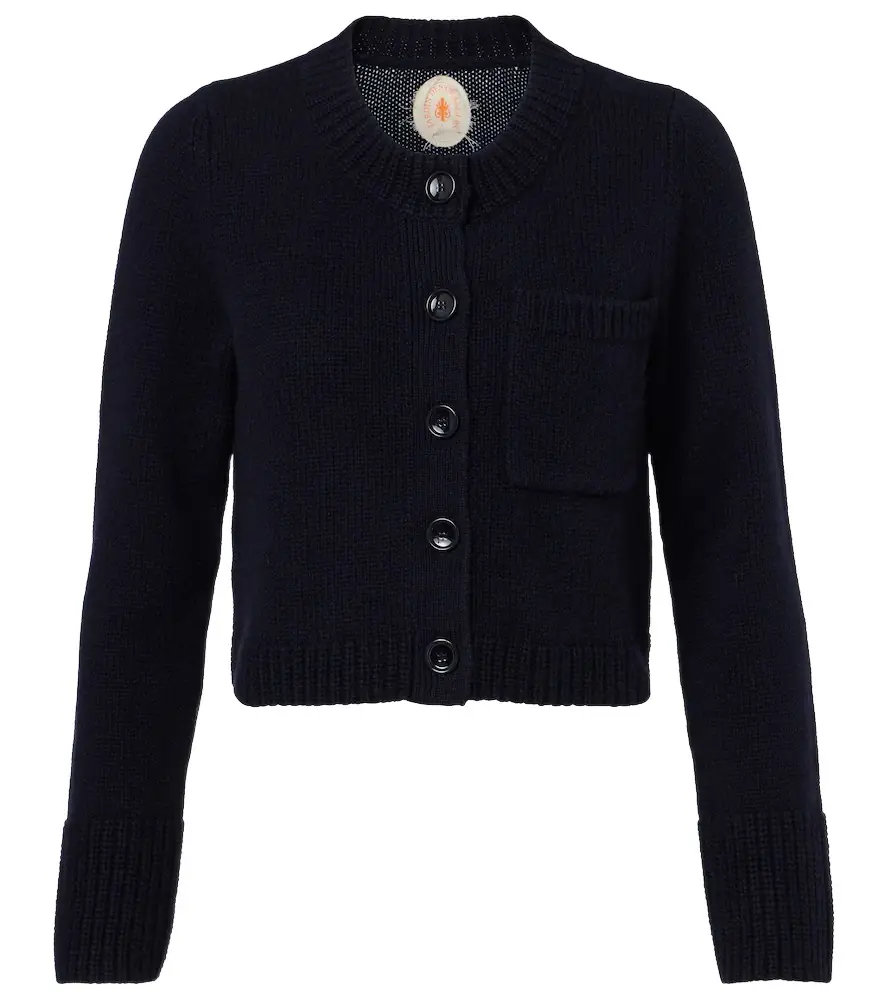 Jardin des Orangers Wool and cashmere cardigan