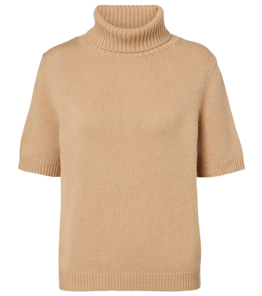 Jardin des Orangers Turtleneck wool and cashmere sweater