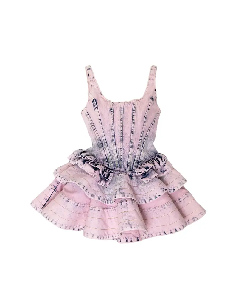 Aknvas The Kaitlyn dress in stone pink - Arriving Soon/Pre-order available