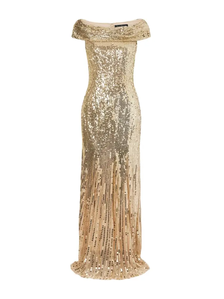 Jenny Packham Trixie Embellished Gown