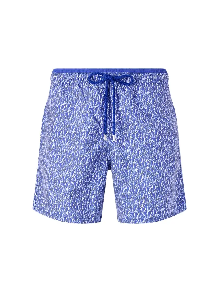 Vilebrequin Moka Straight-Leg Mid-Length Printed ECONYL® Swim Shorts - Men