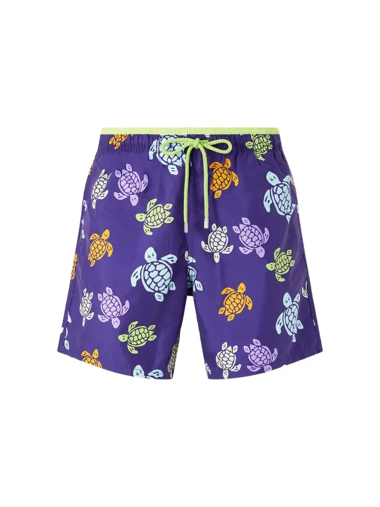 Vilebrequin Moka Straight-Leg Mid-Length Printed ECONYL® Swim Shorts - Men