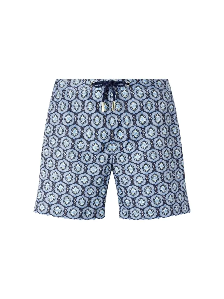 Orlebar Brown Bulldog Passetto Straight-Leg Mid-Length Printed Swim Shorts - Men