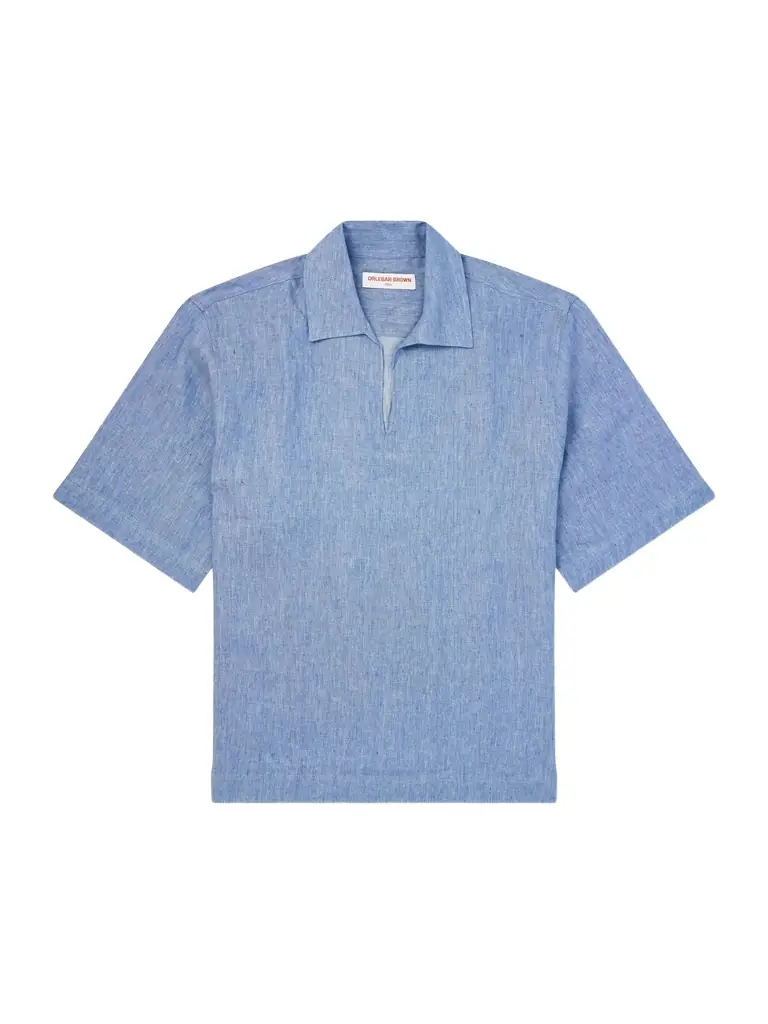 Orlebar Brown Vincent Linen Shirt - Men