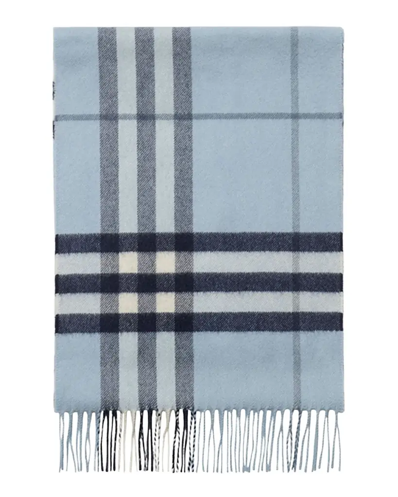 Burberry Giant Check Cashmere Scarf