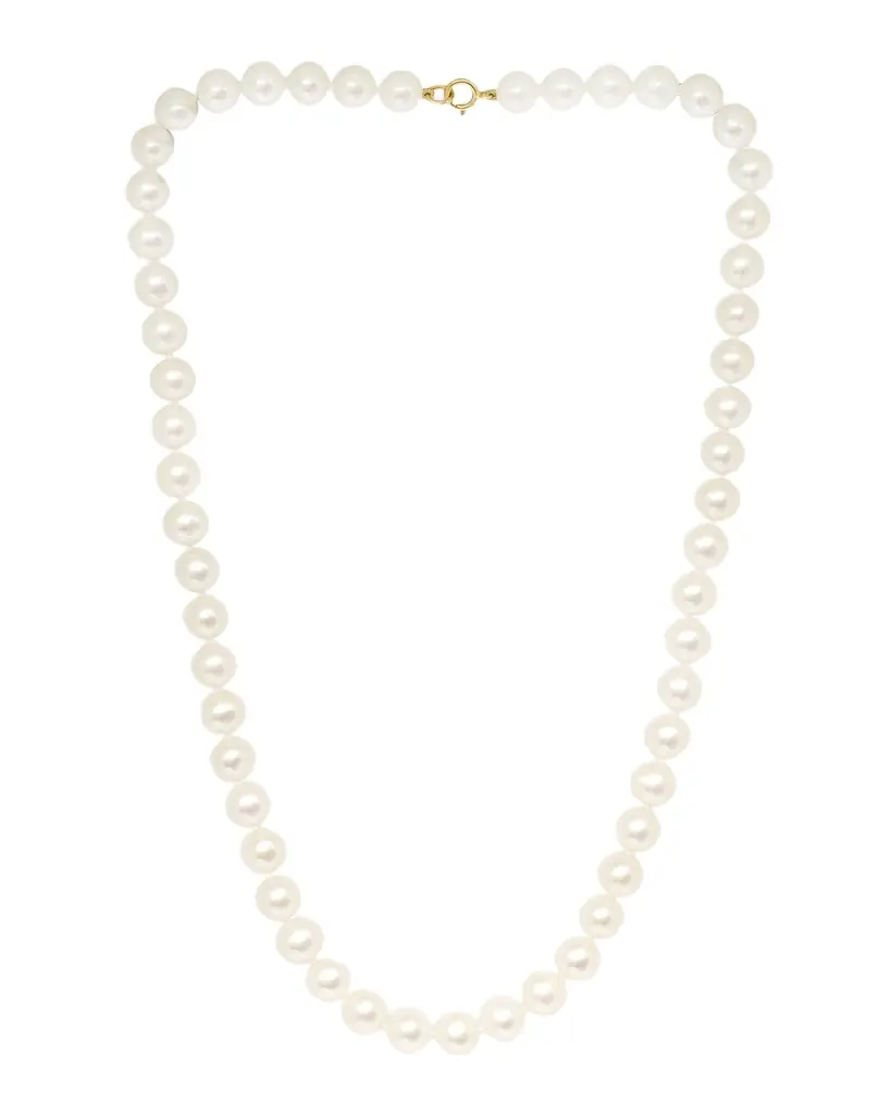 Neiman Marcus 18K Yellow Gold Freshwater Pearl Strand Necklace, 18"L