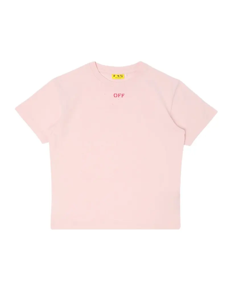 Off-White Girl 's Off Diag T-Shirt, Size