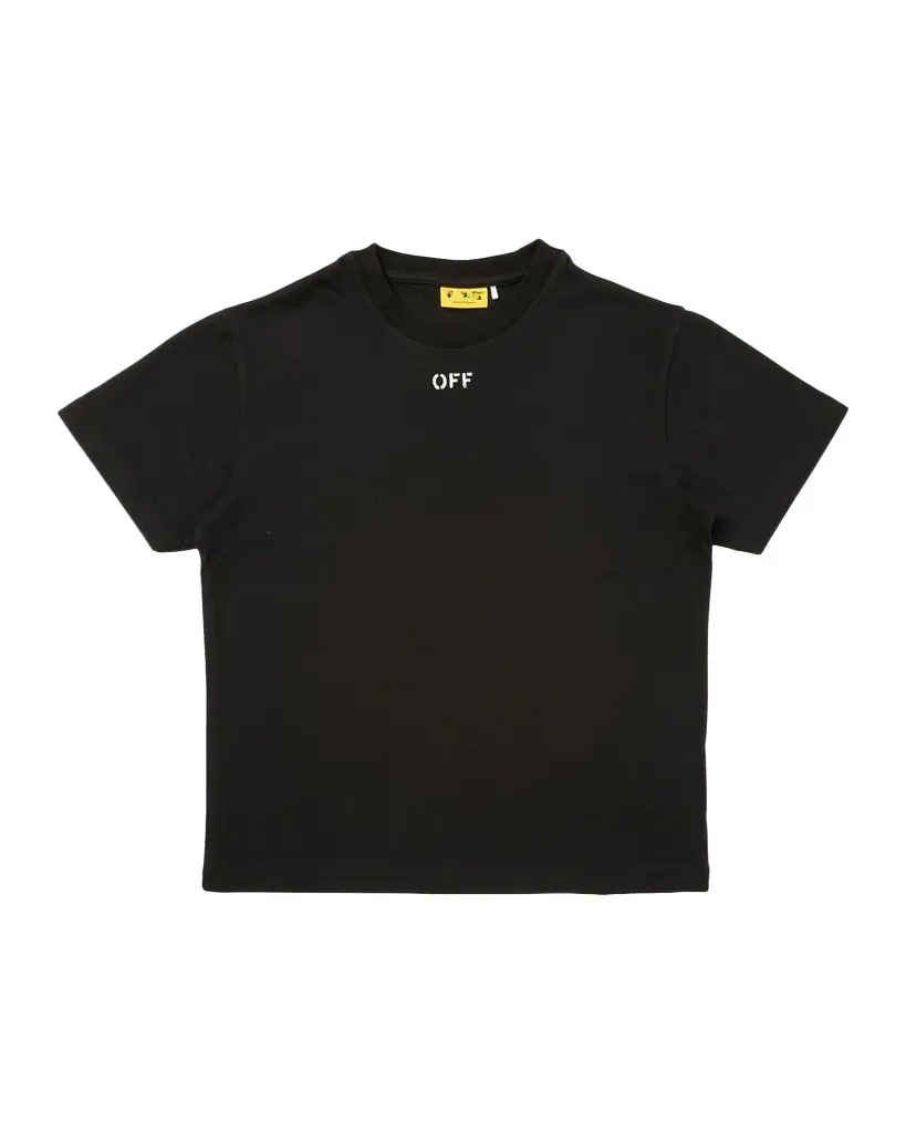 Off-White Boy 's Arrow Paint Logo T-Shirt, Size 4-12