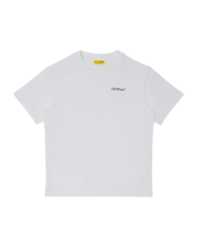 Off-White Boy 's Arrow Acrylic Logo T-Shirt, Size