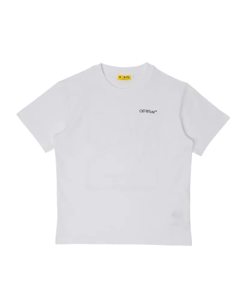 Off-White Boy 's Arrow Acrylic Logo T-Shirt, Size 4-12