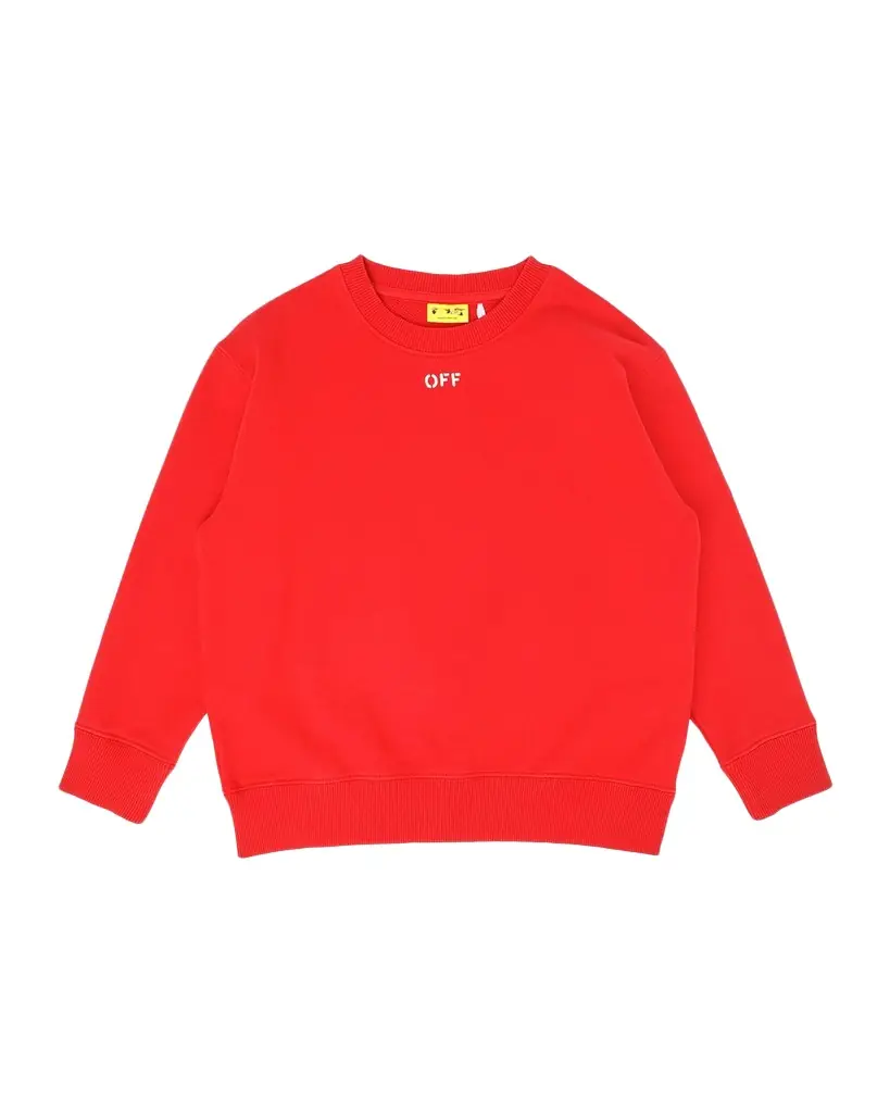 Off-White Boy 's Arrow Paint Logo Sweatshirt, Size