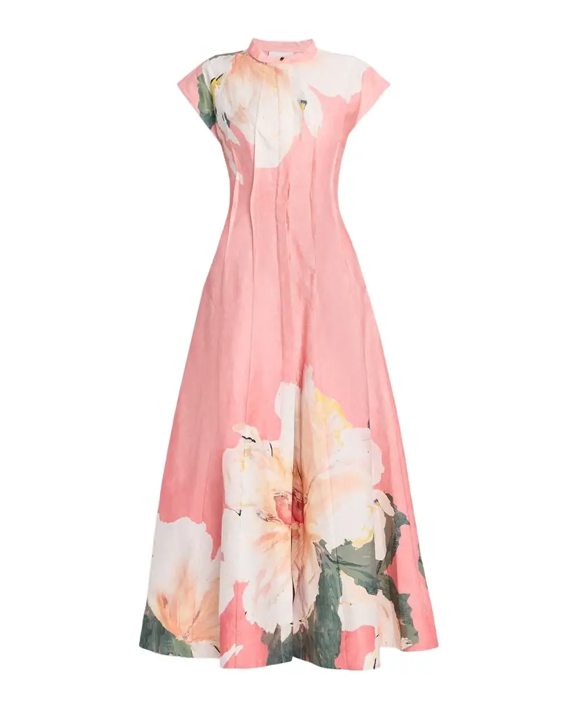 Acler Carrhil Floral Maxi Dress
