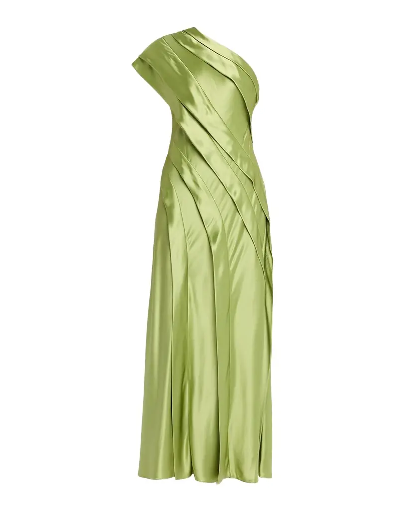 Acler Blenfleet Satin Maxi Dress