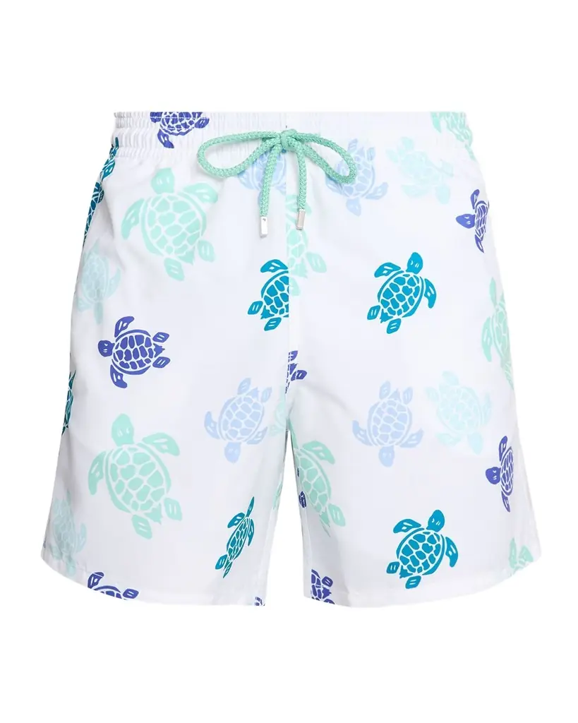 Vilebrequin Men 's Tortues Multicolor Nylon Swim Trunks