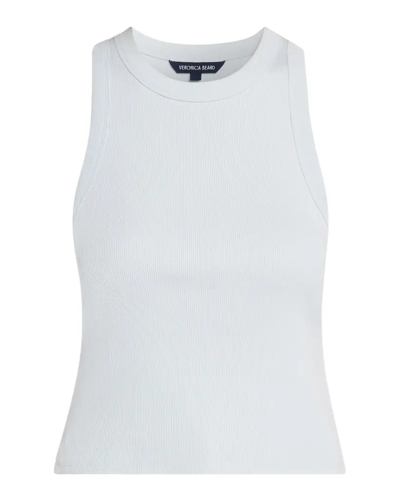 Veronica Beard Jordyn Cropped Tank Top