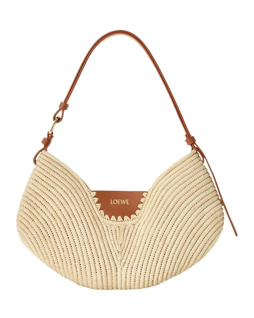 Loewe x Paula 's Ibiza Swing Raffia Crossbody Bag