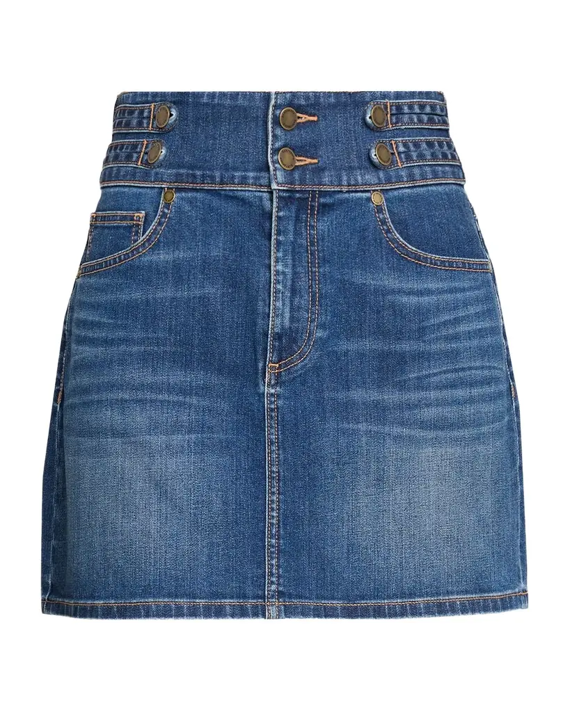 Ramy Brook Liv Denim Mini Skirt