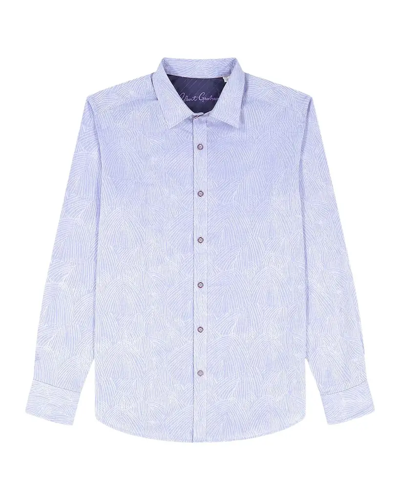 Robert Graham Men 's Miramar Palms Cotton Sport Shirt