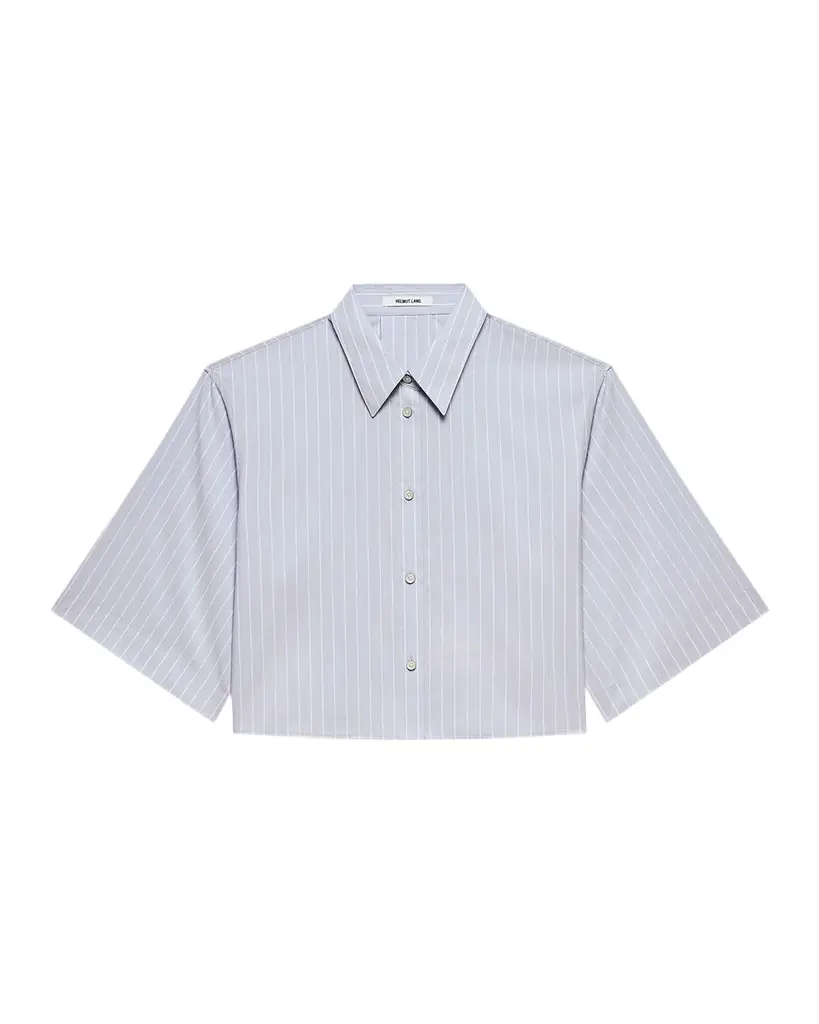 Helmut Lang Cropped Trench Shirt