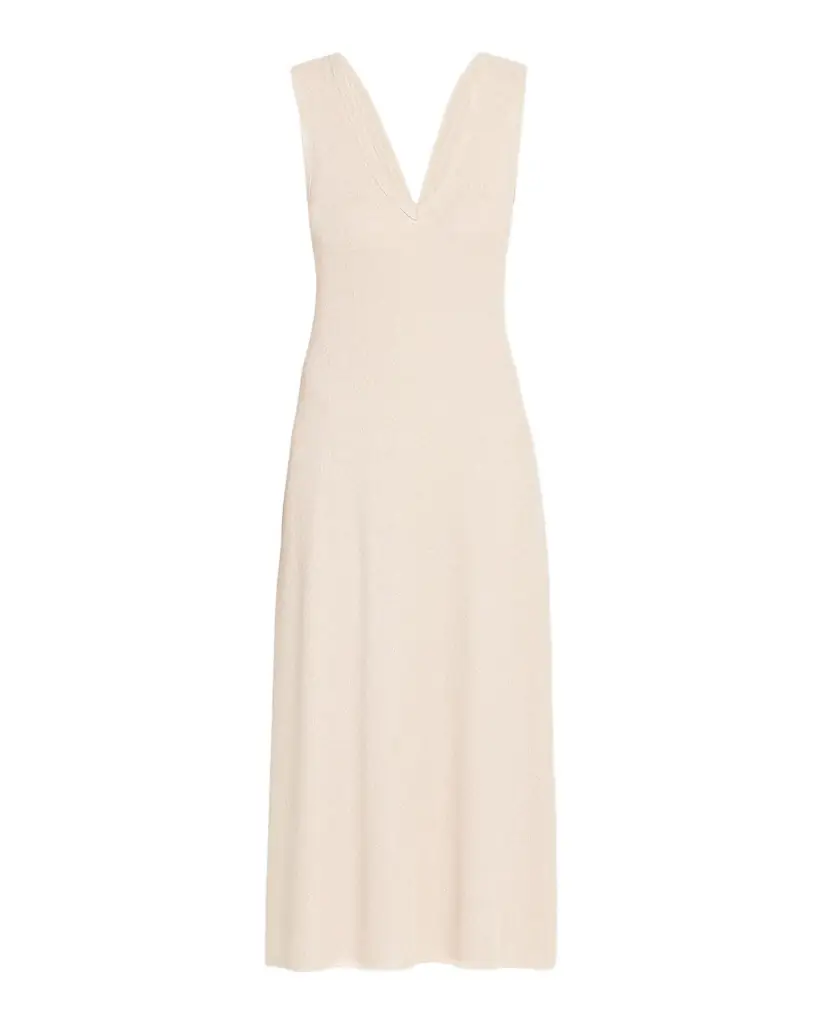 Ramy Brook Greta V-Neck Midi Dress