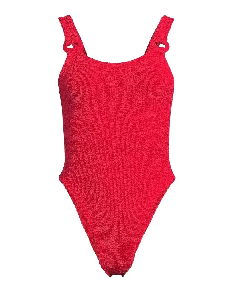 Hunza G Domino Circle-Insert One-Piece Swimsuit