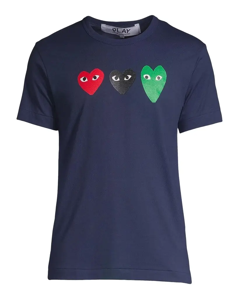 Comme des Garcons Triple Heart Tee