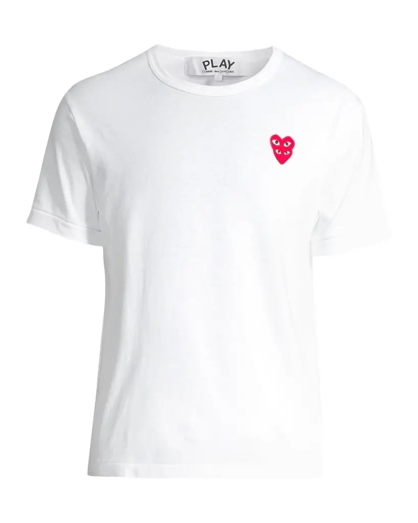 Comme des Garcons Play Double Heart T-Shirt