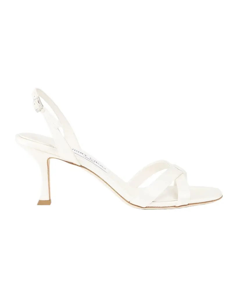 Jimmy Choo Elsy 70MM Satin Slingback Sandals