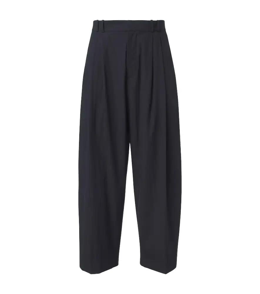 Studio Nicholson Line cotton wide-leg pants