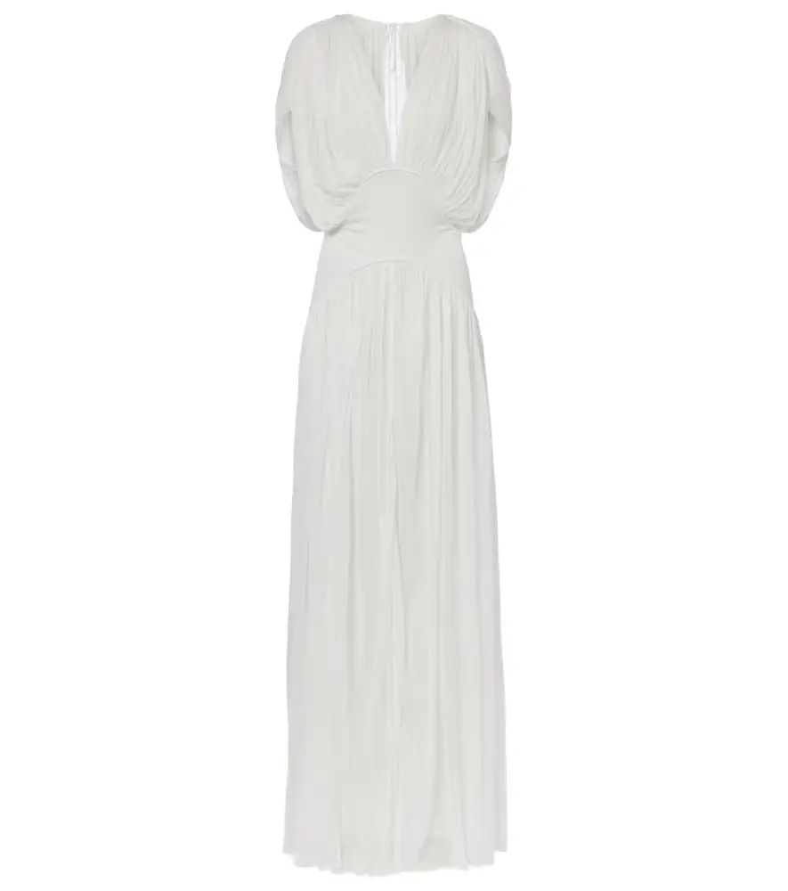 Tove Lyla draped jersey gown